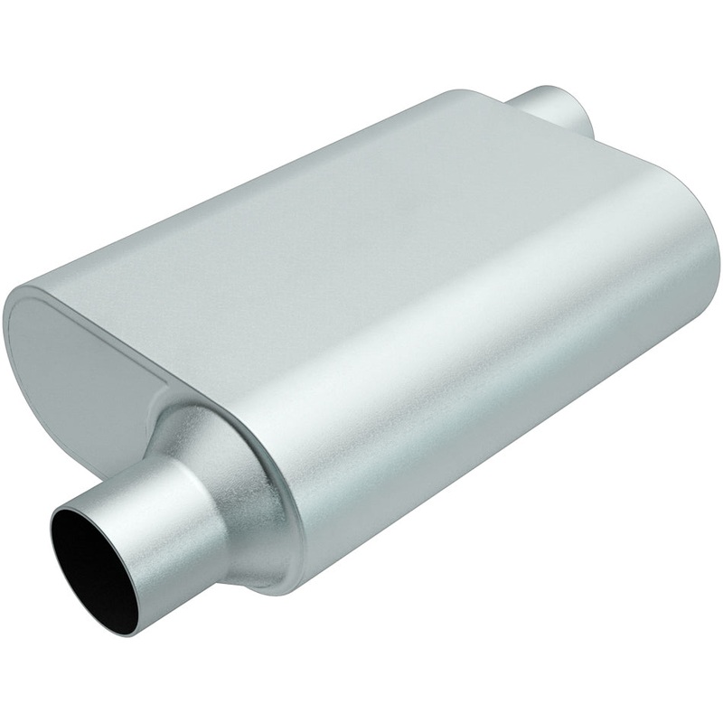 MagnaFlow R22443 Rumble Aluminized Muffler 2.25 Offset In/Out