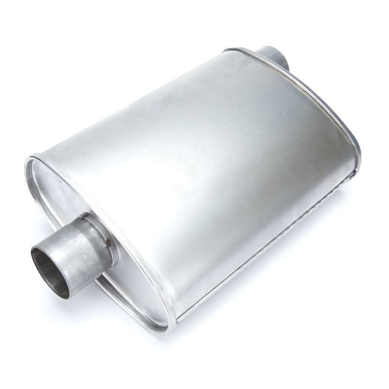 MagnaFlow R27715 Rumble Aluminized Muffler 2.5 Offset/Center
