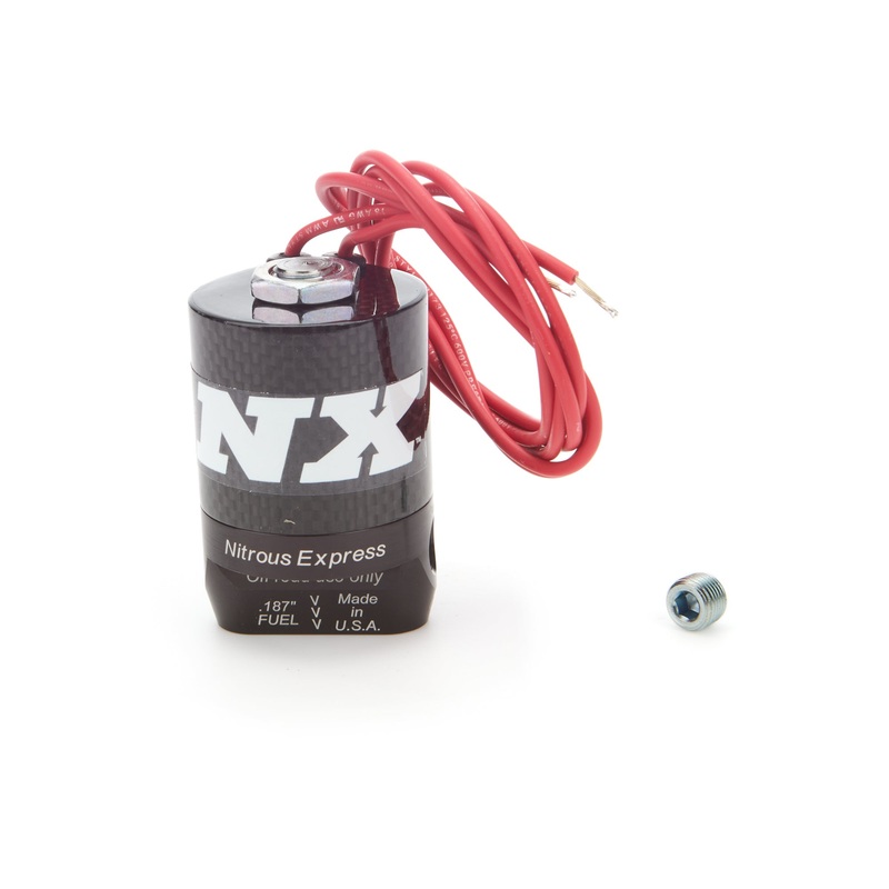 Nitrous Express 15201L Lightning Stage 6 Gas Solenoid .187 Orific