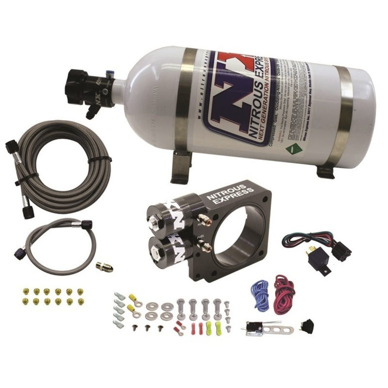 Nitrous Express 20955-10 EFI Nitrous Plate System SBF 5.0L 86-93 Mustang