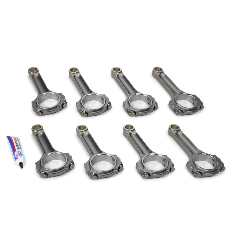 Oliver Racing C6000Q4UL8 SBC Billet Lightweight Connecting Rods 6.000 w/3/8 Bolts