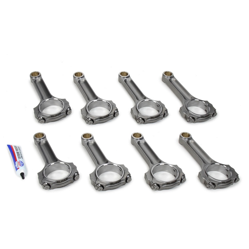 Oliver Racing C6000SMLT8 SBC Billet Connecting Rod Set 6.000