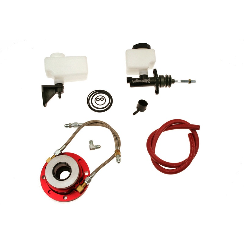 McLeod Hydraulic Throwout Bearing Kit Muncie w/Master Cylinder 13005