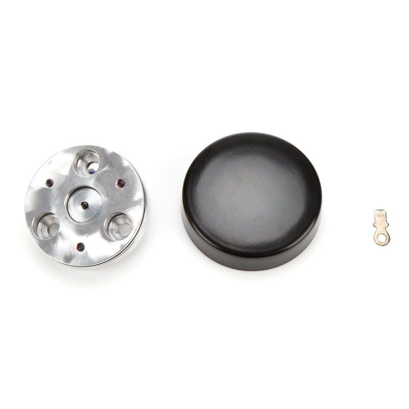 Flaming River FR20175HNBK Horn Button 3 Bolt Mill Black