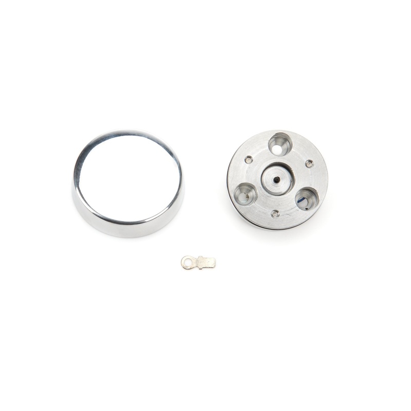 Flaming River FR20175HNPL Horn Button 3 Bolt Mill Polished