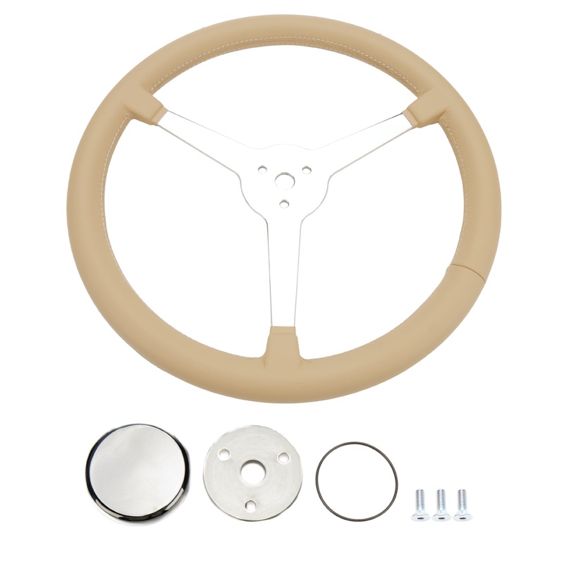 Flaming River FR20175LT Steering Wheel Great Light Tan