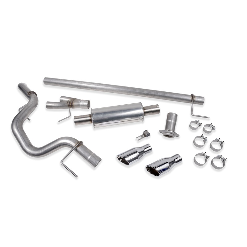 Roush Performance 422266 Perf. Cat-Back Exhaust Kit F150