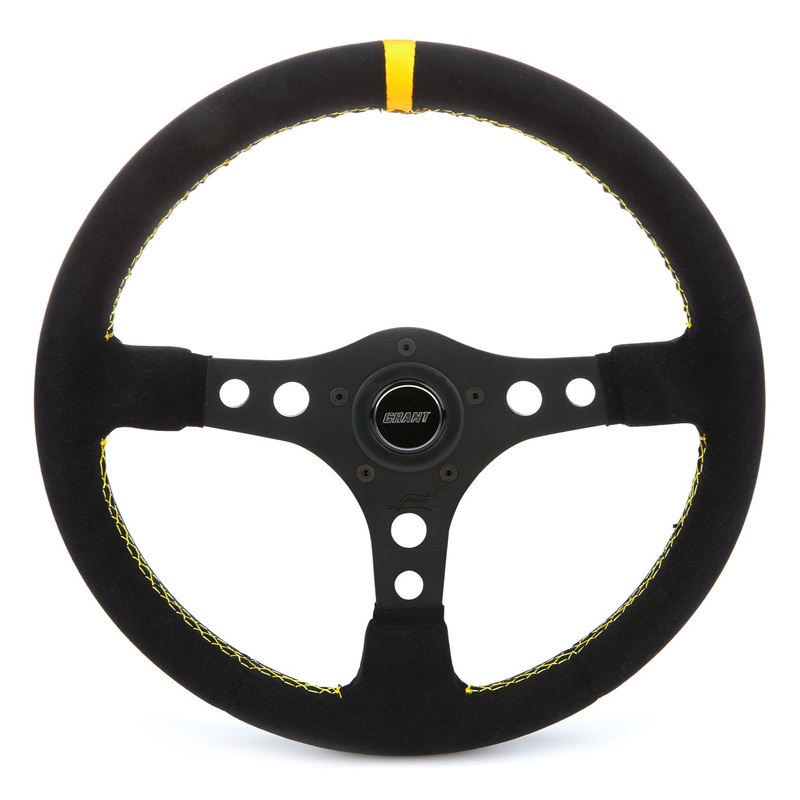 Grant 774-S Formula GT Steering Wheel Suede-Wrapped