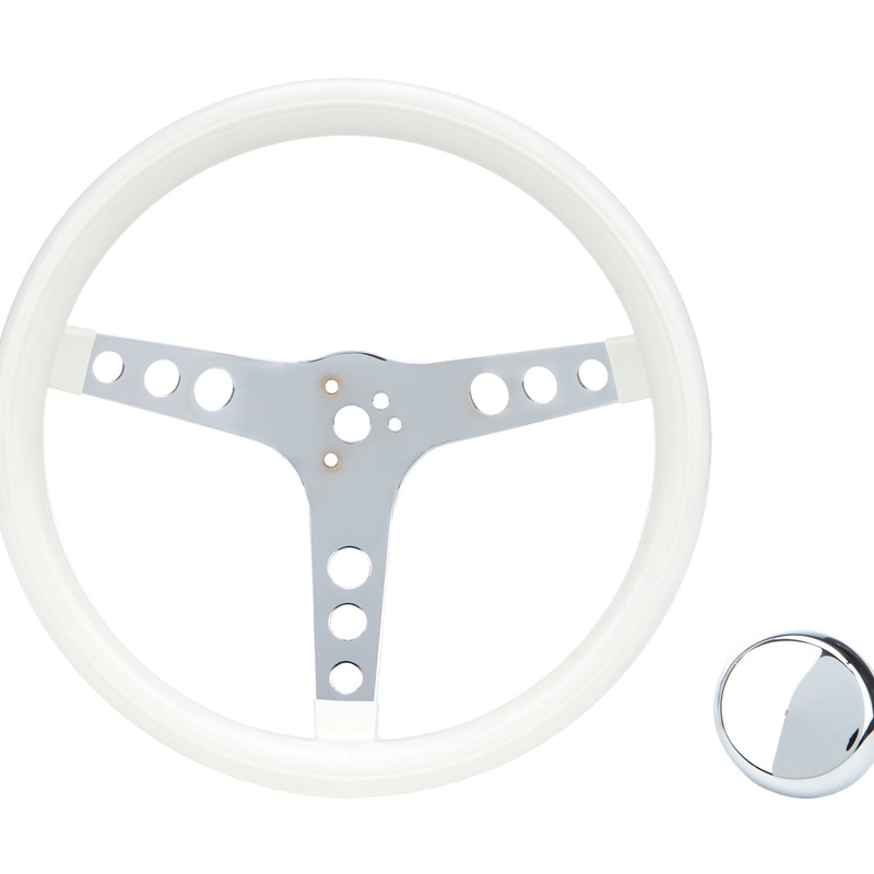 Grant 838W Classic Steering Wheel White Grip