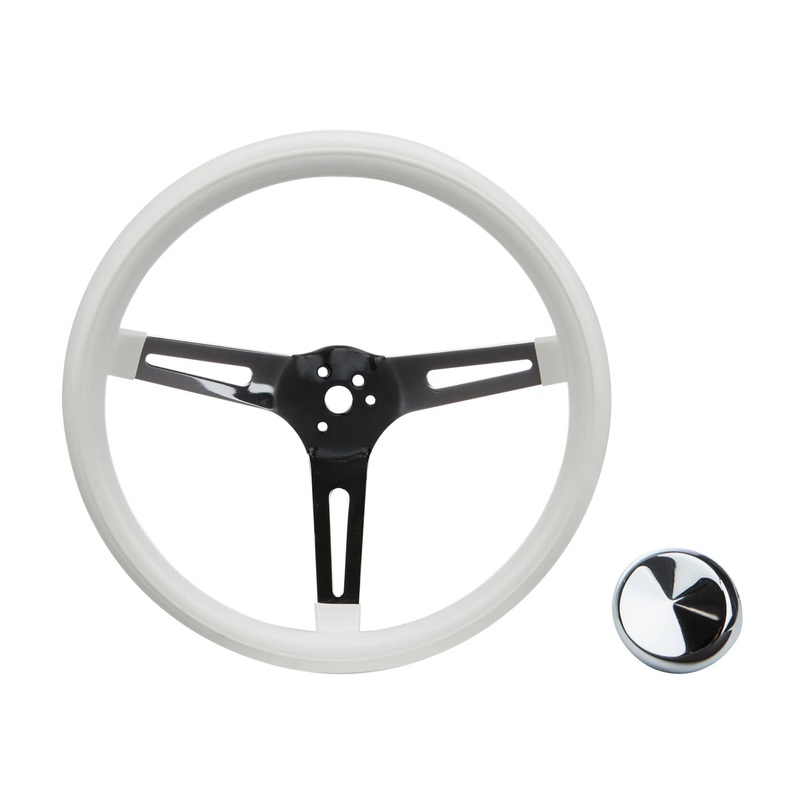 Grant 8546W Classic Steering Wheel White Grip