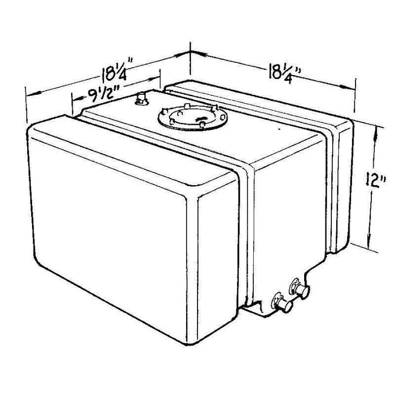 JAZ Drag Race Fuel Cell 16-Gallon 250-116-01