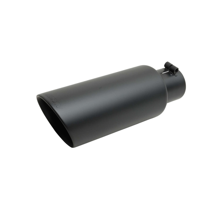 Gibson Black Ceramic Double-Wall Angle Exhaust Tip 500637-B