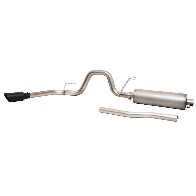 Gibson Black Elite Cat-Back Single Exhaust System 619907B