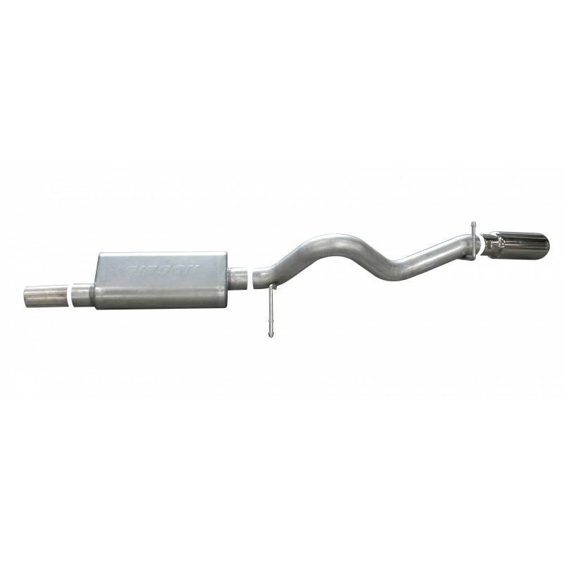 Gibson Cat-Back Single Exhaust System Stainless 612801