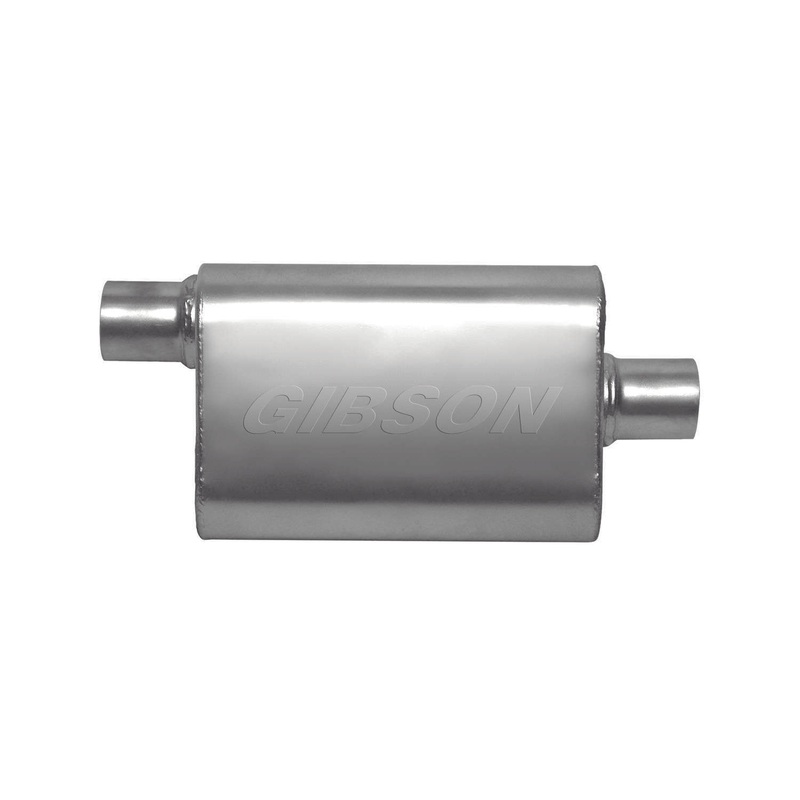Gibson CFT Superflow Offset/Center Oval Muffler 55140S