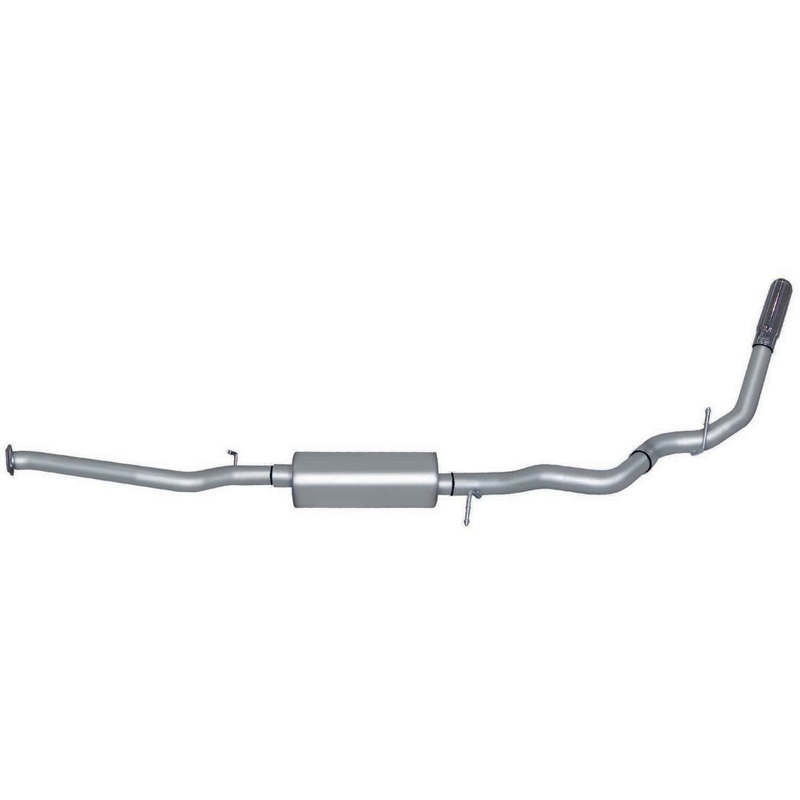 Gibson Swept Side Exhaust Kit 02-07 GM Ext Cab SBC 315536