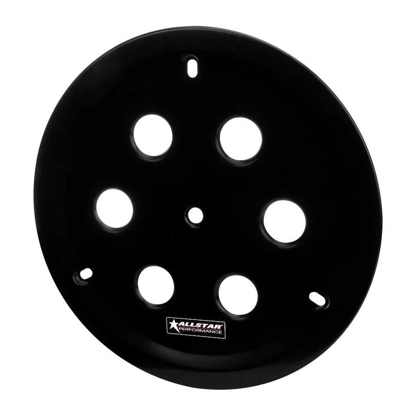 Allstar Weld Style Wheel Cover w/Multiple Holes (Black)
