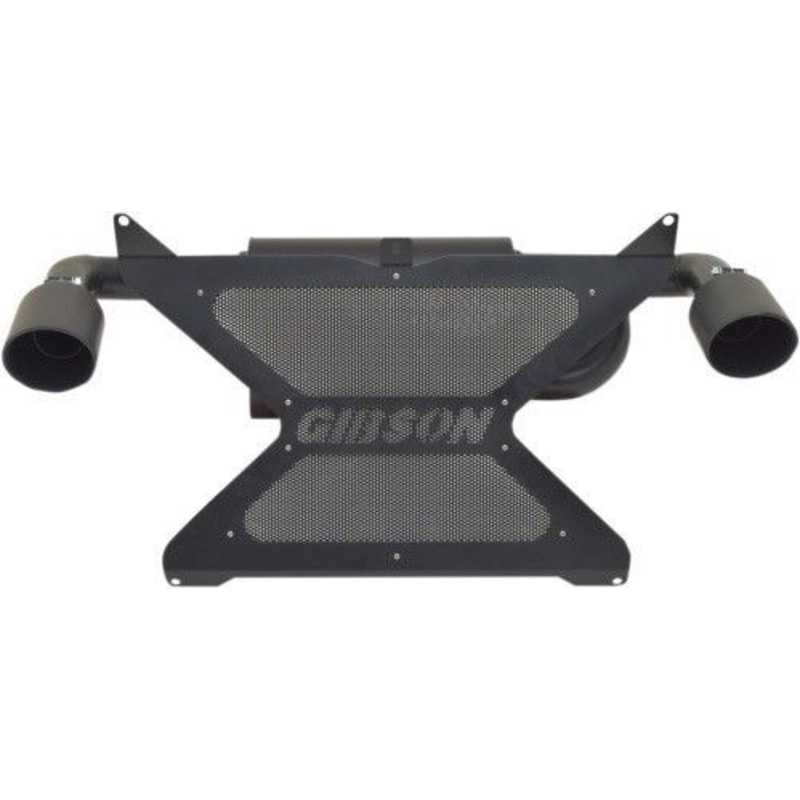 Gibson Dual Exhaust Black Ceramic Can-Am UTV 98034