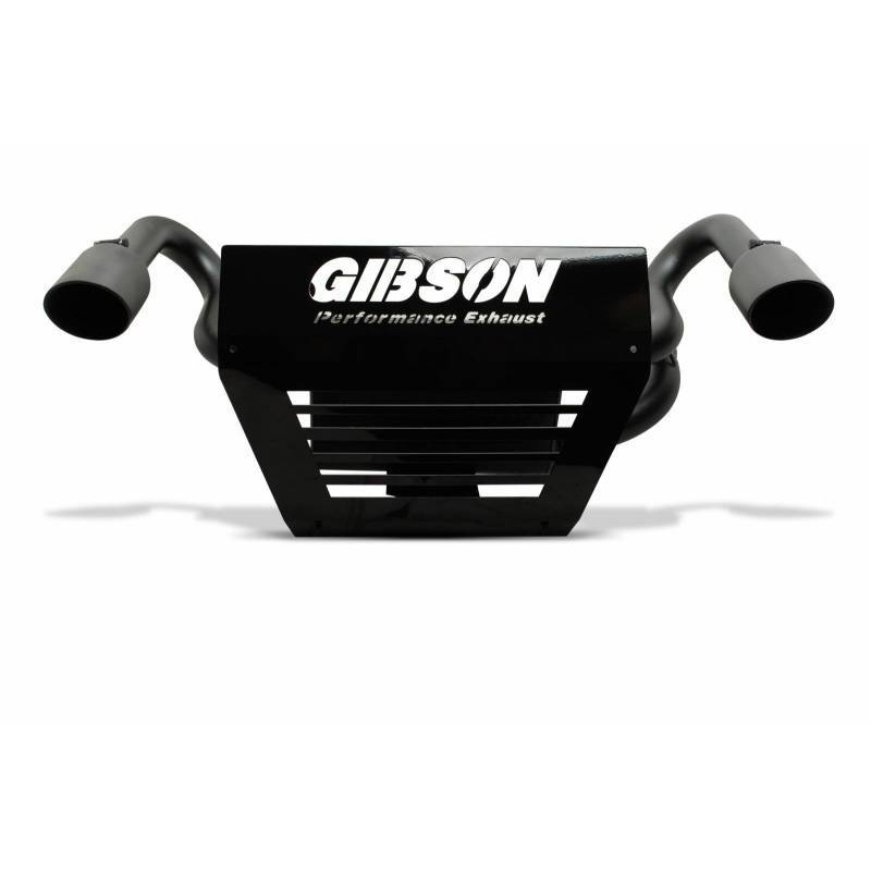 Gibson Dual Exhaust Black Ceramic Polaris UTV 98026