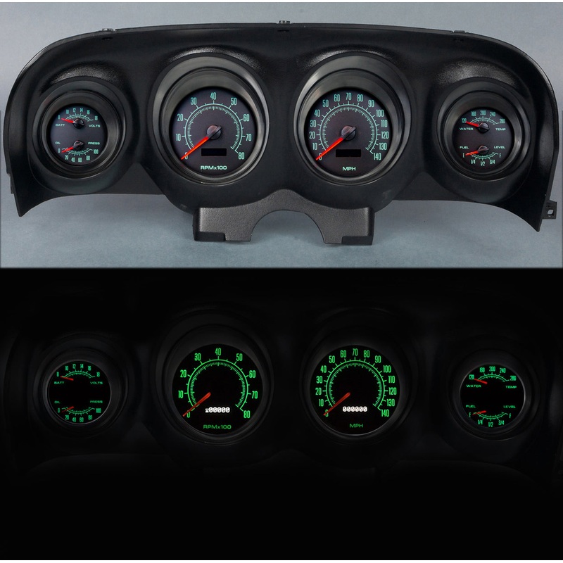 New Vintage Gauge Kit Mustang 69-70 69 Series 4-3/8