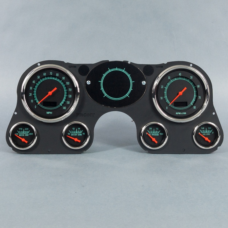 New Vintage Retro 6 Gauge Set 67-72 GM P/U