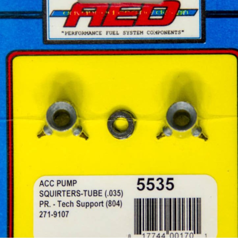 AED Performance .035 Accelerator Pump Squirters – Tube Type 5535