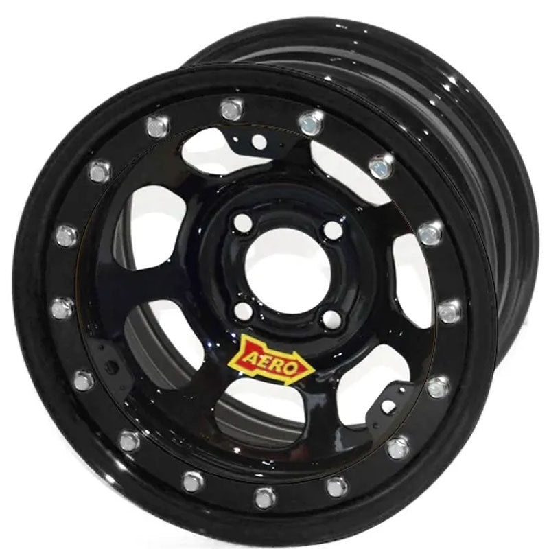 Aero Race Wheels 13×7 2 4.50 BC Black Light Weight