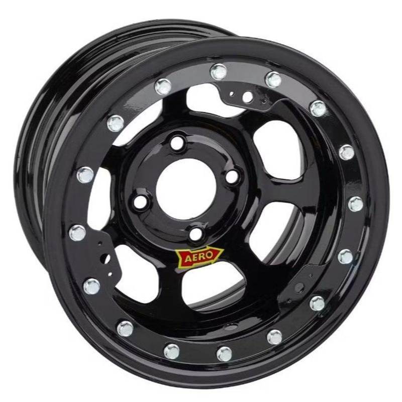 Aero Race Wheels 13×7 3 4.50 BC Black Light Weight