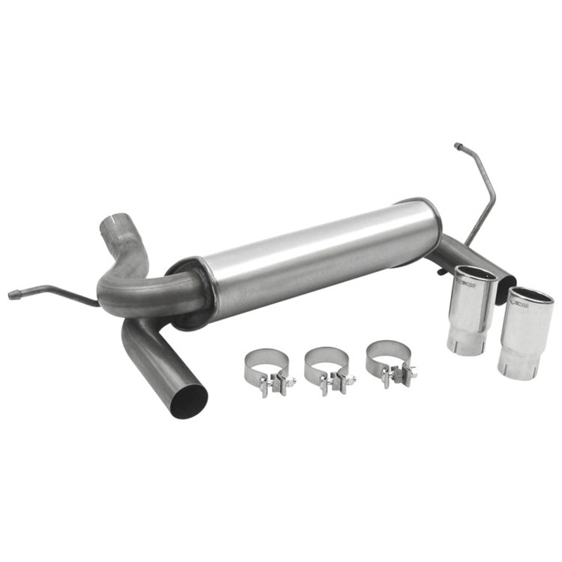 Dynomax 39510 Axle Back Exhaust 07-18 Wrangler 3.6/3.8L