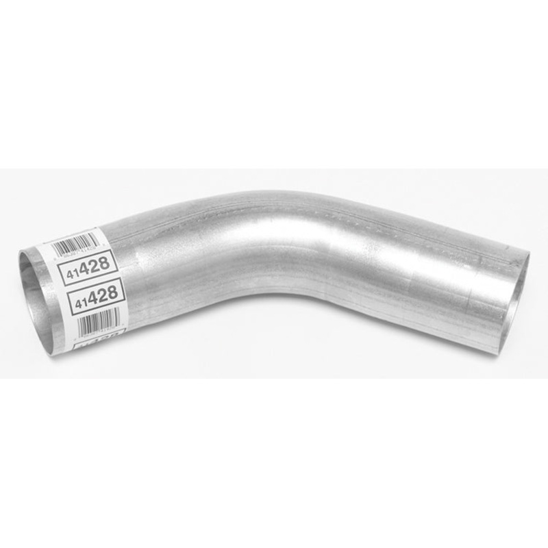 Dynomax 41428 45-Degree Exhaust Bend Aluminized 3 Diameter, 6 Radius