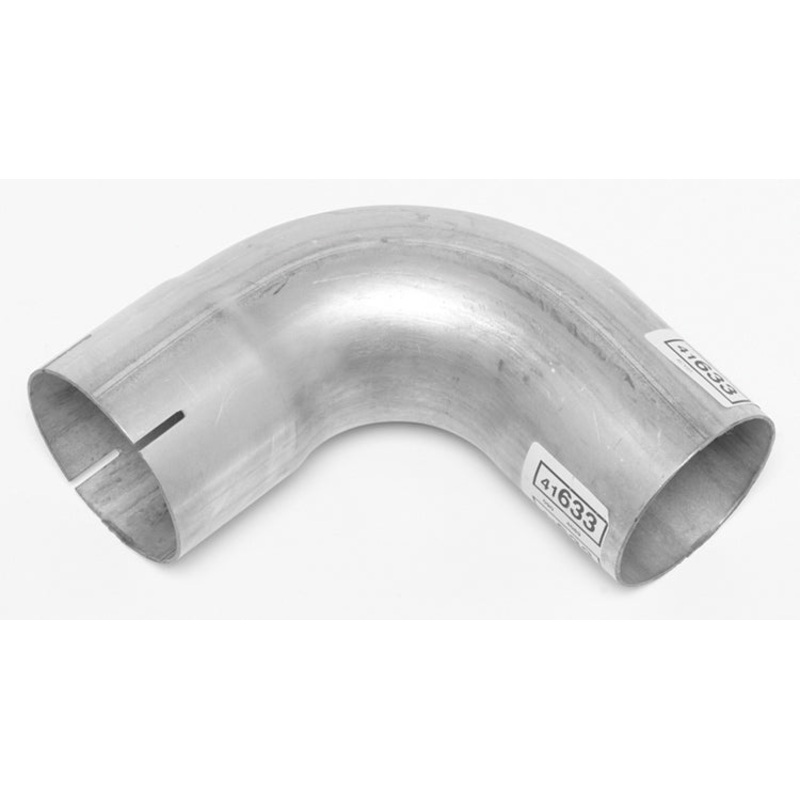 Dynomax 41633 90-Degree Exhaust Bend Aluminized 3.5 Diameter, 3.5 Radius