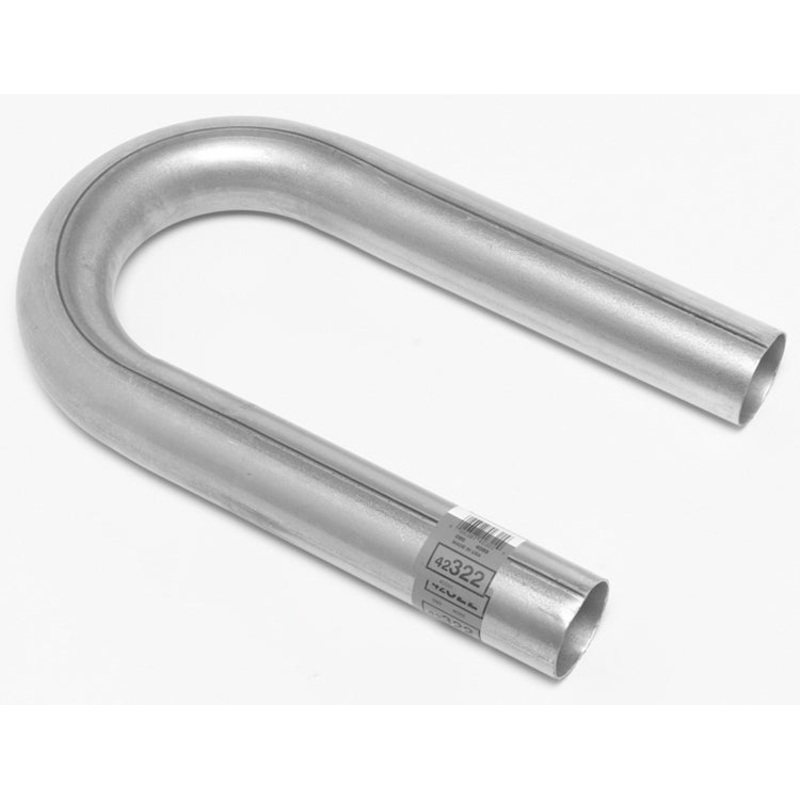 Dynomax 42322 Exhaust Bend U-Bend 2.5 Diameter, 4.25 Radius