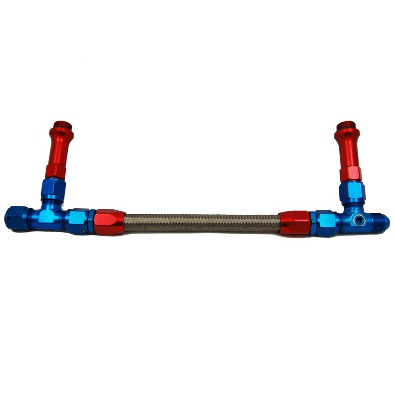 AED Performance Braided Fuel Line Kit – #8 Holley Carb. 6097