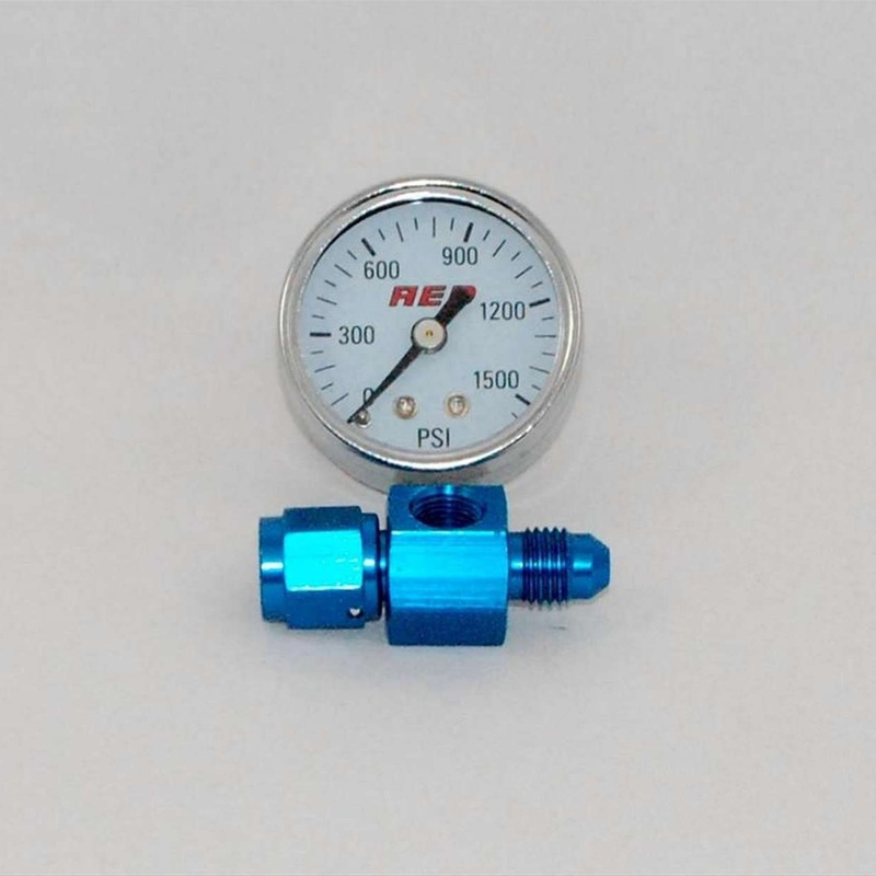 AED Performance NOS Bottle Gauge & Fitting Kit #4 6105