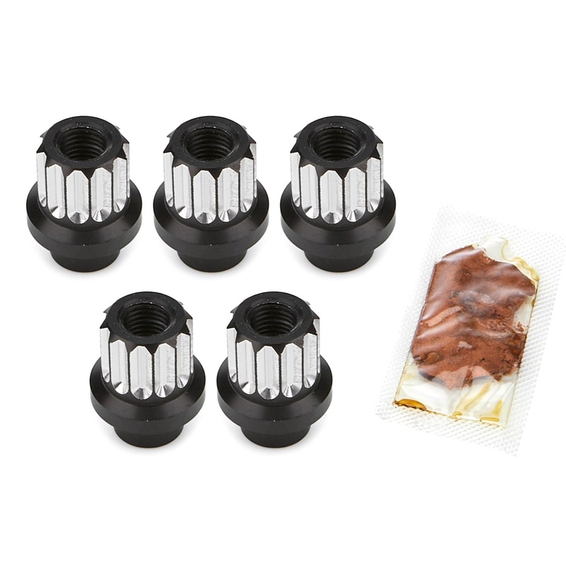 Drag Race Solutions Billet Aluminum 12pt Lug Nuts 12mm 5pk