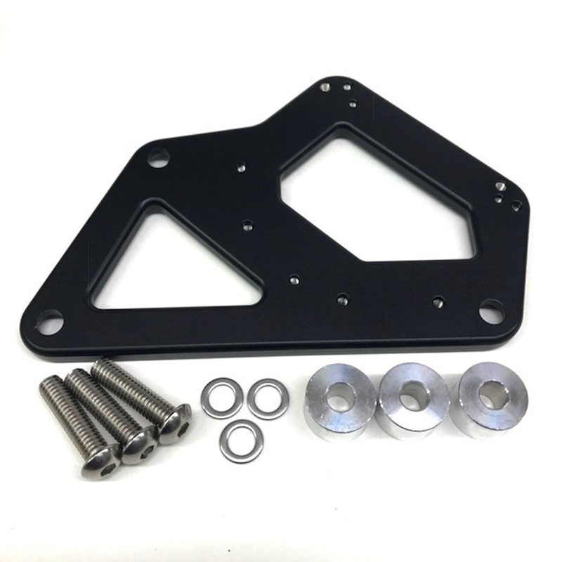 Drag Race Solutions Cylinder Head Coil Mount Bracket – BBC Black