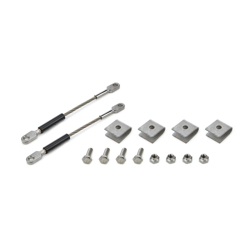 Drag Race Solutions Weld-On Tether Kit Collector Tethers