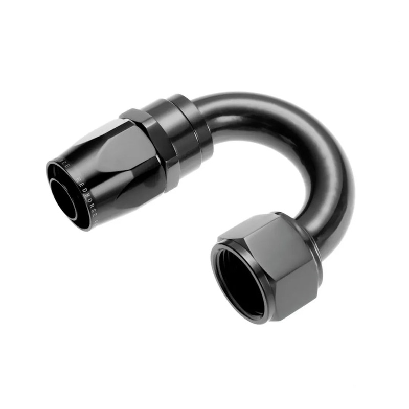 Redhorse 1180 Series -08 180-Degree Swivel-Seal Female Aluminum Hose End