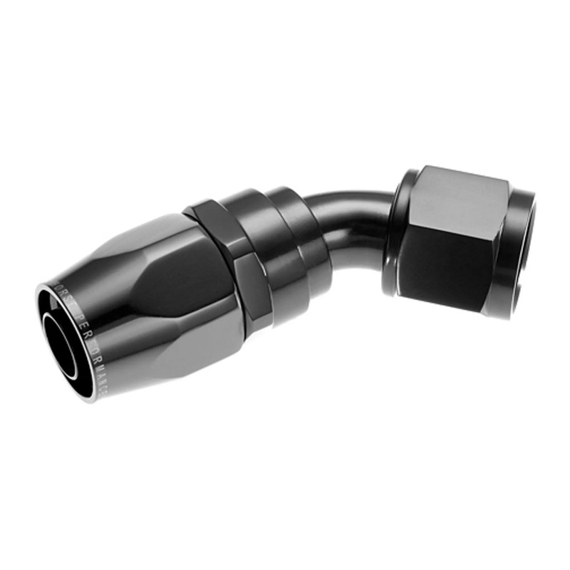 Redhorse -20 45-Degree Swivel-Seal Female Aluminum Hose End