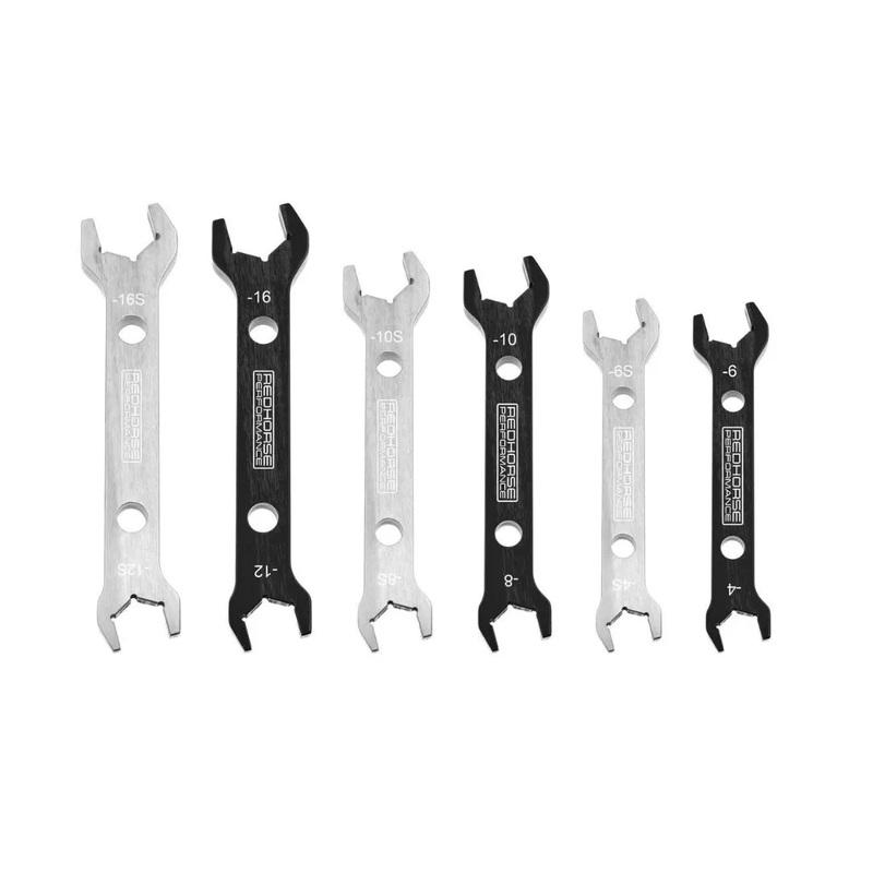 Redhorse 5468 Series Double-Ended Aluminum AN Wrench Complete Set -04 to AN -16