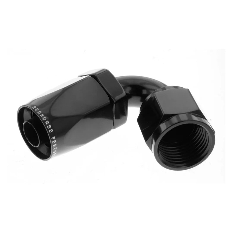 Redhorse 6120 Series 4AN 120-Degree Non-Swivel Hose End