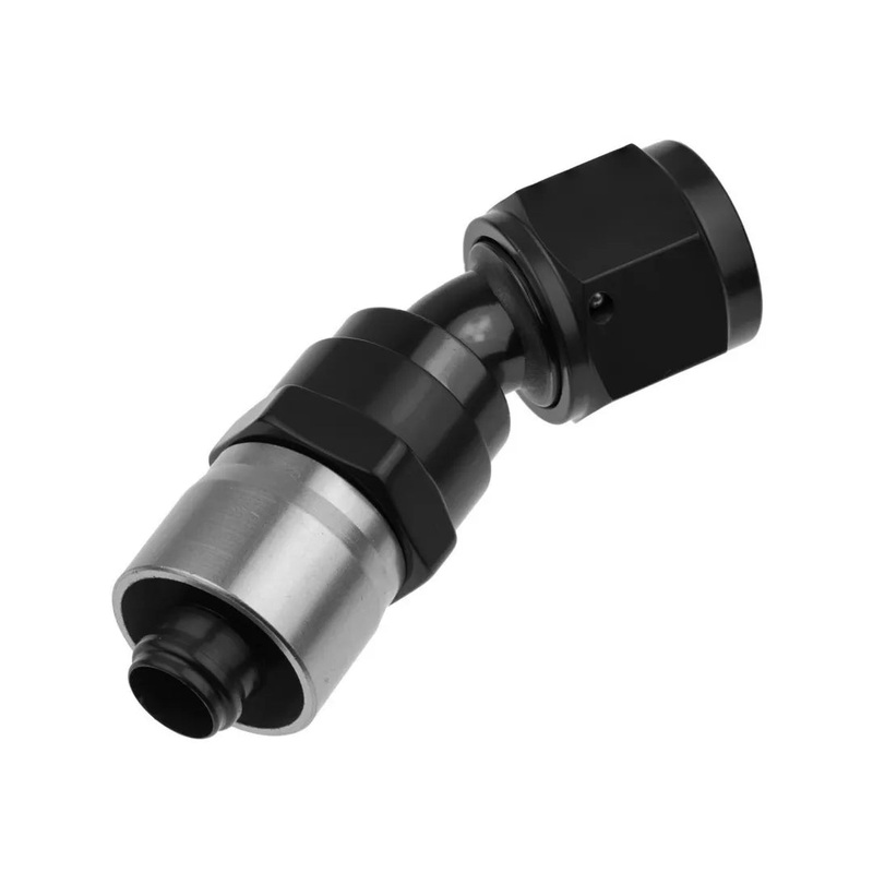 Redhorse 7030 Series 6AN Crimp Style Hose End 30-Degree