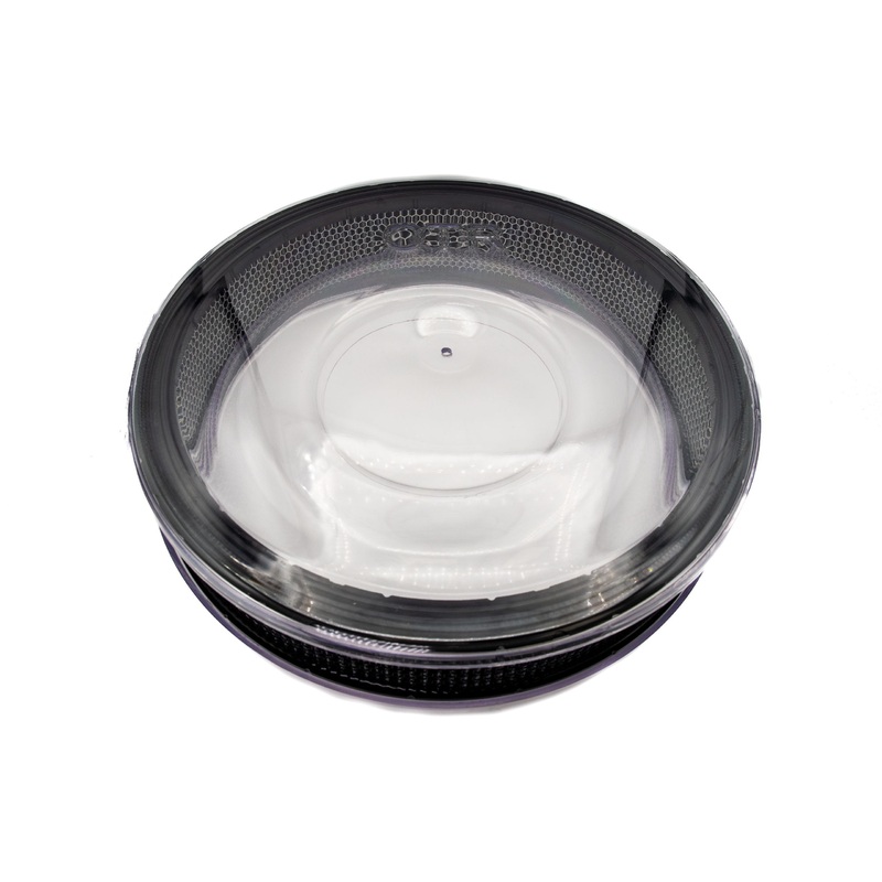 OTR 18 Holley Dominator Air Cleaner w/4 Filter Clear