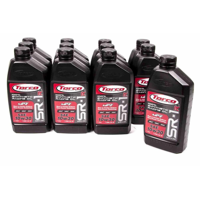 Torco SR-1 Synthetic Racing Oil 10W30 (Case)