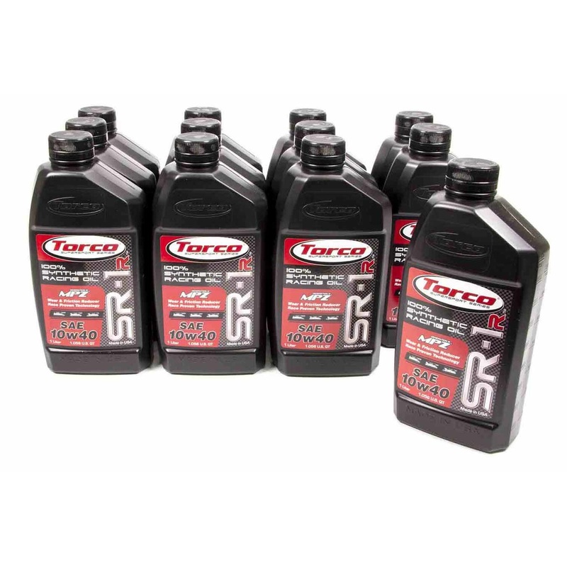 Torco SR-1 Synthetic Racing Oil 10W40 (Case)