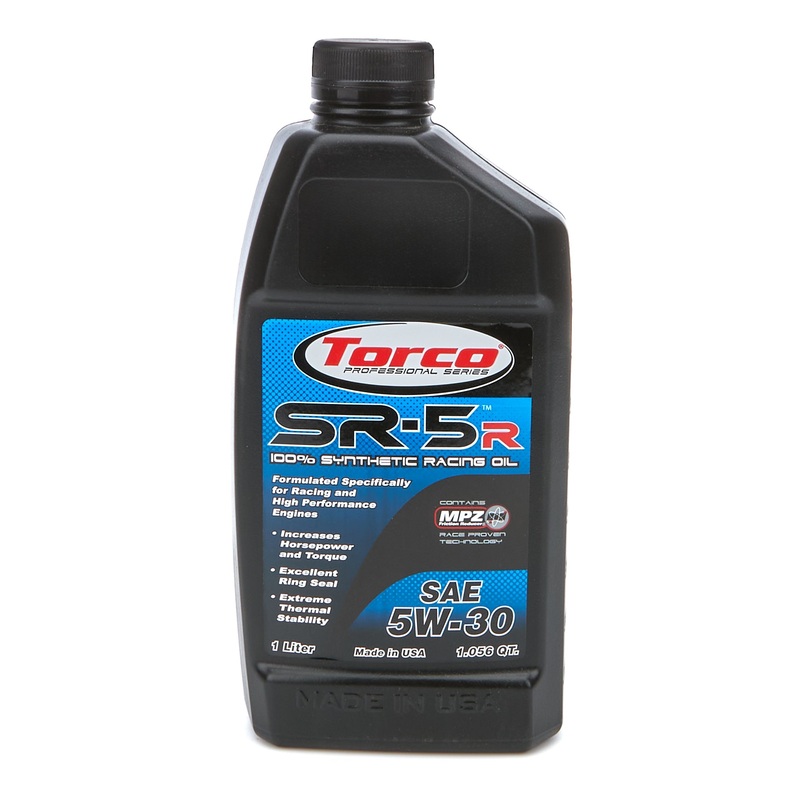 Torco SR-5R Synthetic Racing Oil 5W30