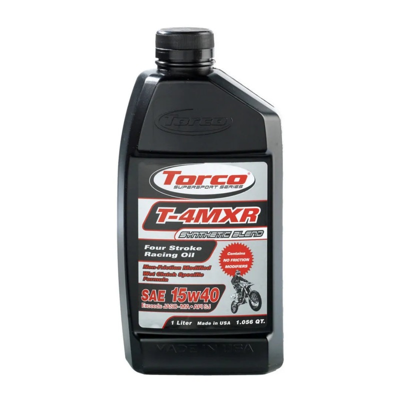 Torco T-4MXR 4-Stroke Racing Oil 15W40