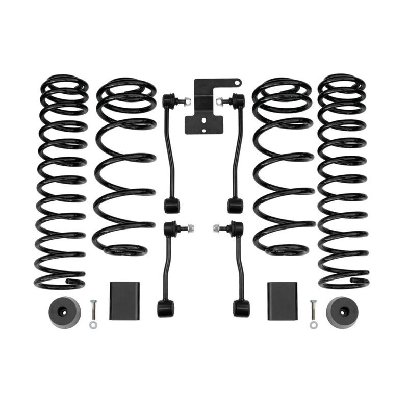 Rancho 3 Suspension Lift Kit 21+ Jeep Wrangler JL 4XE RS66136BK