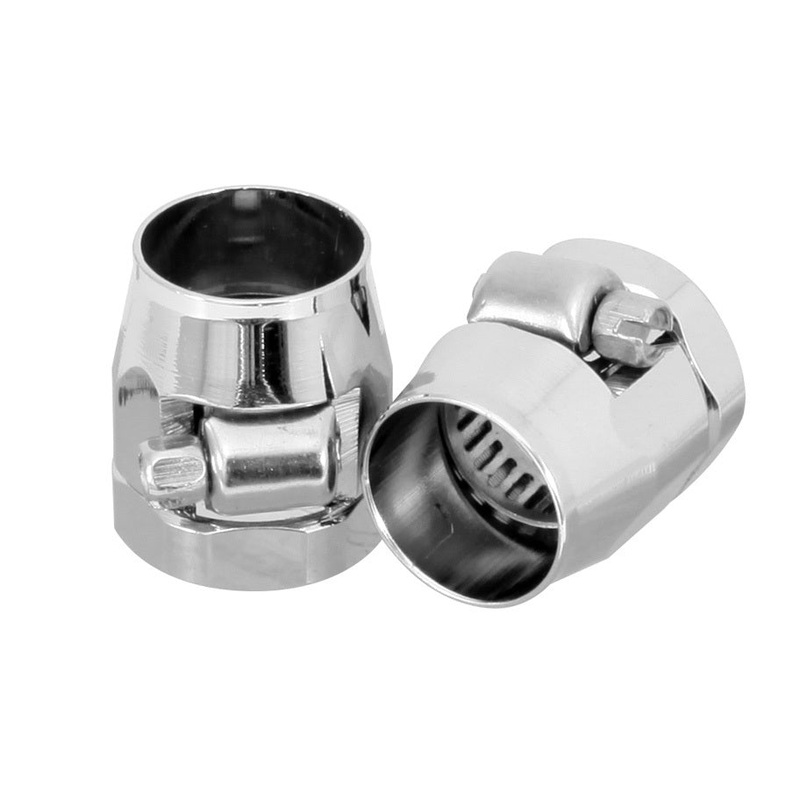 Spectre 3/8 Fuel Line Fitting Chrome SPE-2268
