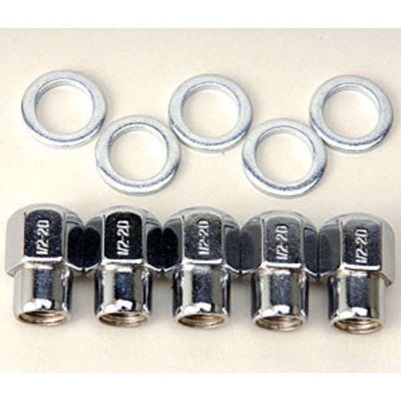 Weld Racing 12mm x 1.5 Lug Nuts w/ Centered Washers (5pk)